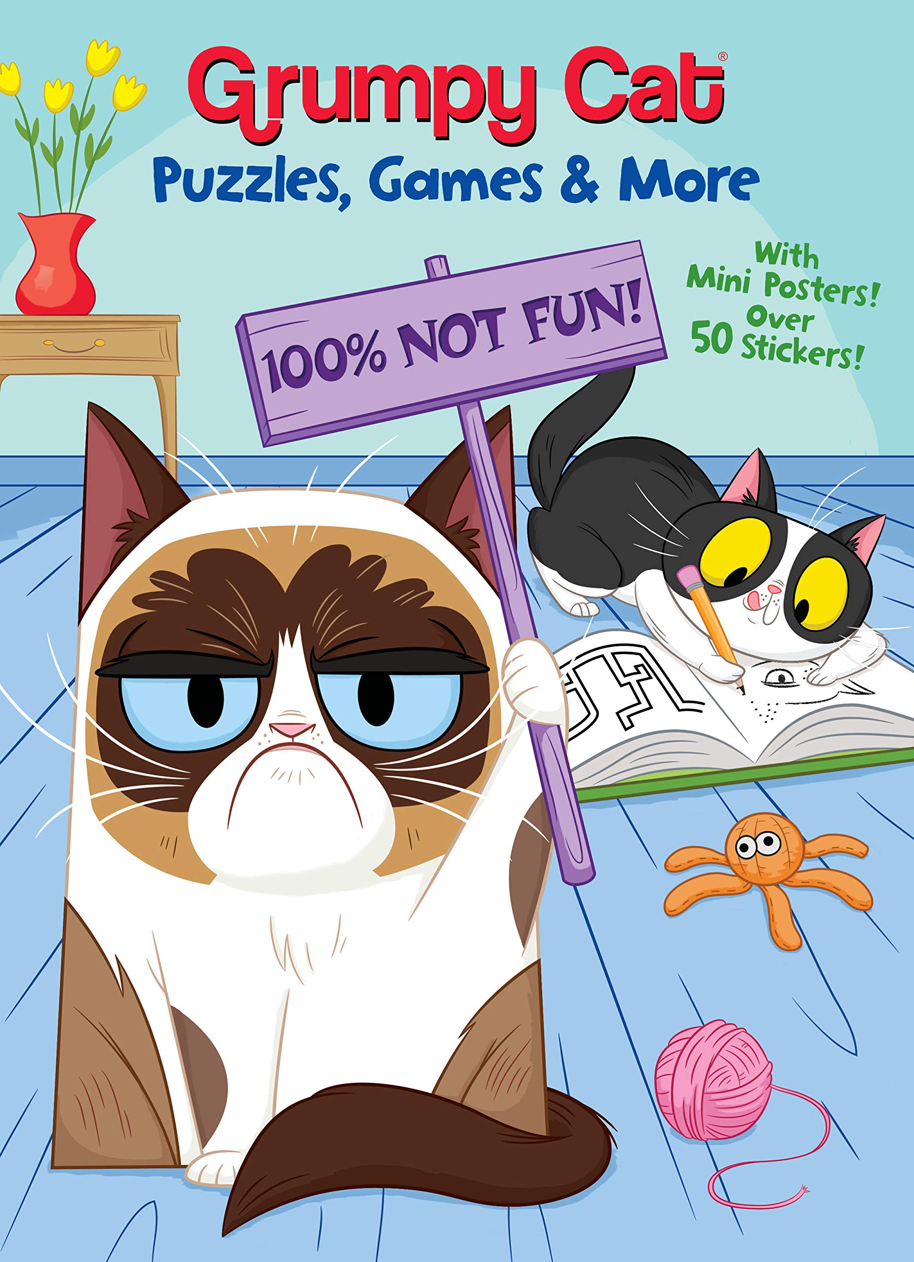 Grumpy Cat Puzzles, Games & More - Paperback