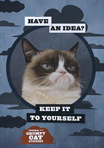 Grumpy Cat Flexi Journal with Stickers