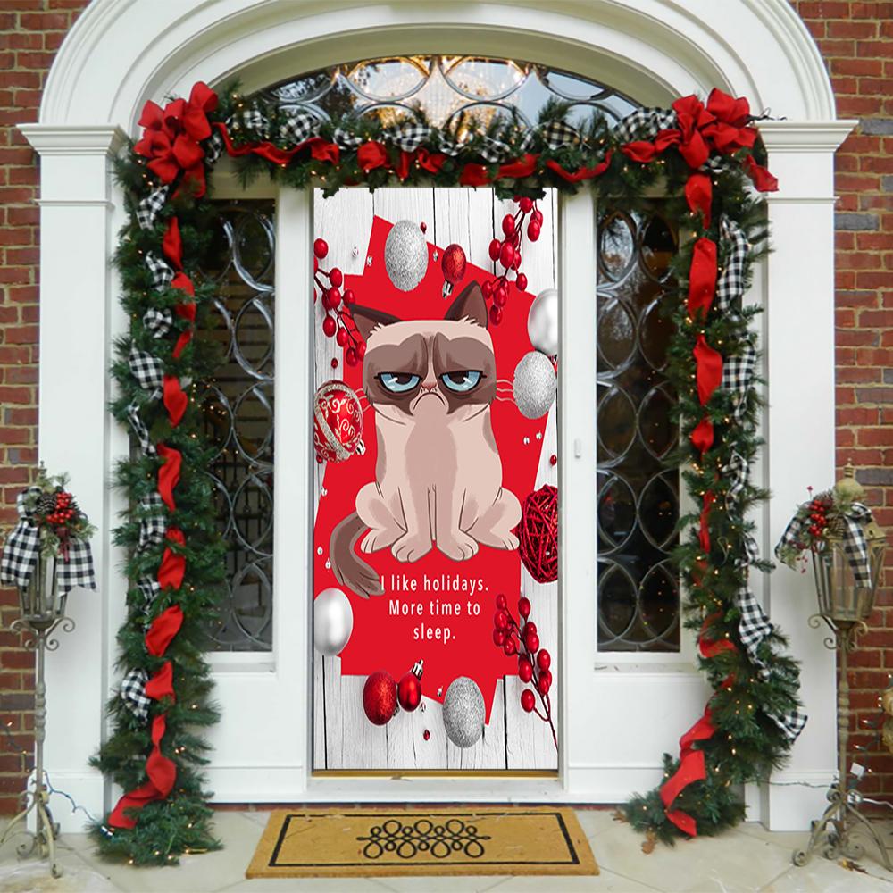 Decorative cat hot sale door