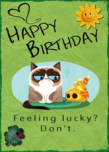 grumpy cat pictures happy birthday